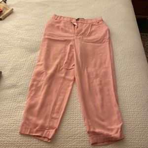 Pink Zara trousers